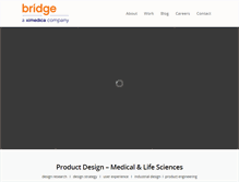 Tablet Screenshot of bridgedesign.com